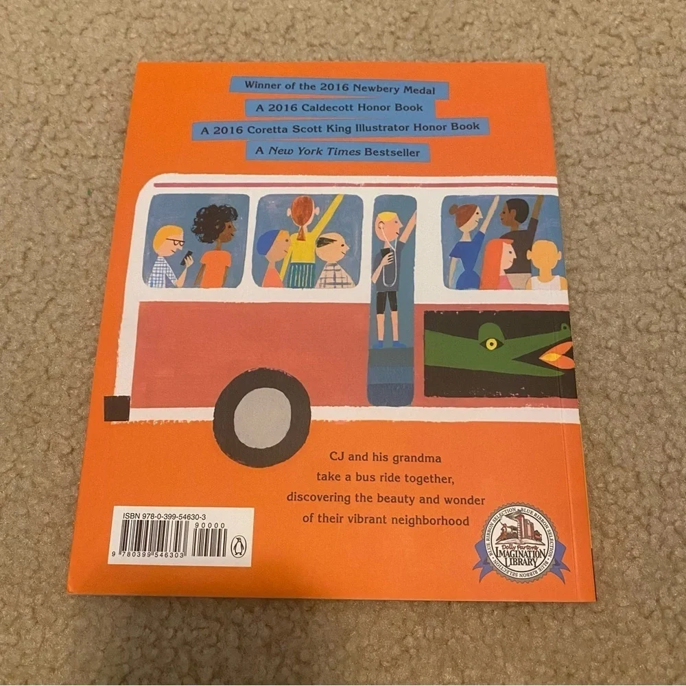 BOGO Last Stop On Market Street - Paperback Book - Imagination Library - Picture 3 of 4